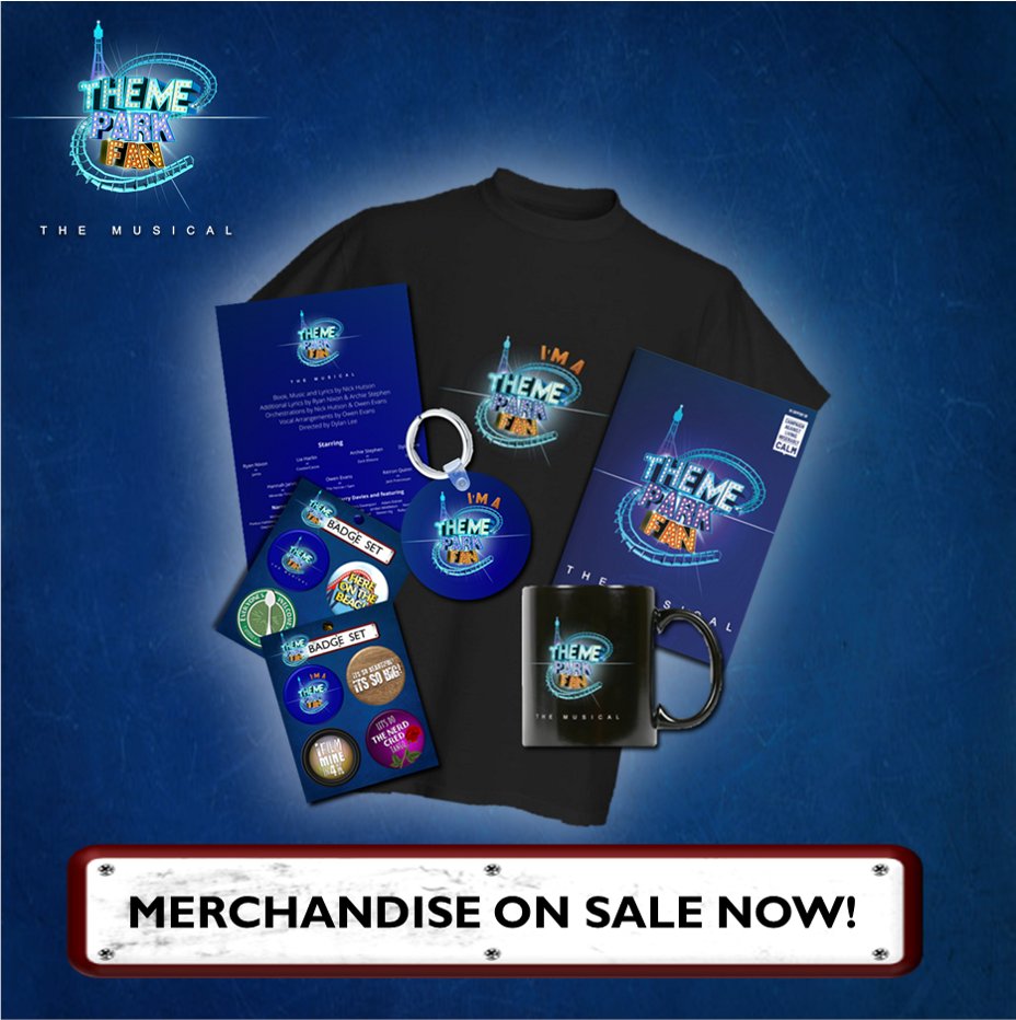 Not long to go until the parks reopen! Why not have some #ThemeParkFan merch when you're around the parks? Grab yourself a T-Shirt and other merch now from our partners V-cre8ive by heading to vcre8ive.com