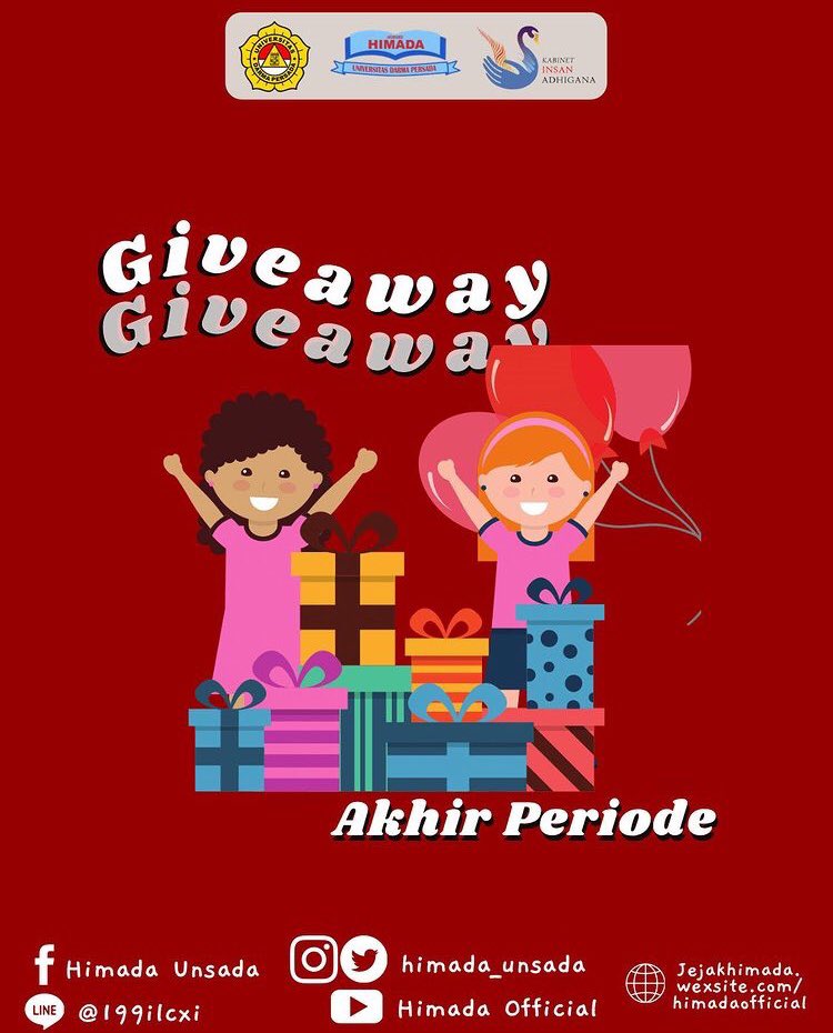 himada_unsada's tweet photo. 🎊GIVEAWAY ALERT🎊

Hi, Sobat Akuntansi🤗
Himada mau bagi2 hadiah nih, ada 2 backpack beserta gantungan kunci dan 1 totebag untuk 3 orang pemenang. 
Buat kalian yg mau dapetin hadiahnya, simak syaratnya dibawah ini yaa😉 https://t.co/cuWt3IRDMC