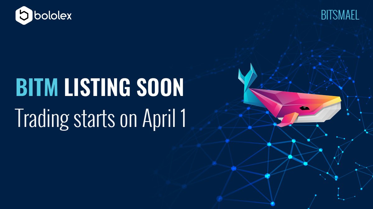 bololexcom's tweet photo. 🚨NEW LISTING ALERT🚨
The one and only Bitsmael is coming to #Bololex 👊

✅Wallets are now open
Complete unlimited ⬇️deposits and withdrawals⬆️

🤩Follow @BITSMAEL &amp; @bololexcom for updates on trading 

#CryptoNews #cryptocurrencies #Bololex https://t.co/K1xWuYnDLO