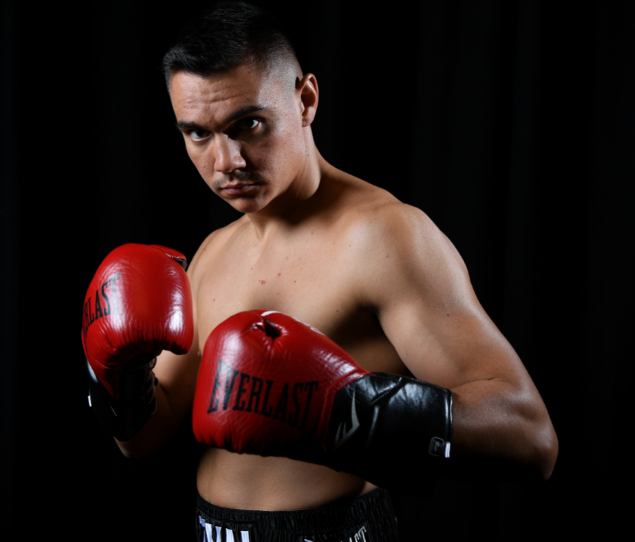 telegraph_sport's tweet photo. 🥊| IT'S OVER!

Tim Tszyu with a brutal fifth-round win over Dennis Hogan. 

Get the full #TszyuHogan reaction here: https://t.co/IZqqy8zIIg https://t.co/wdc14d41AV