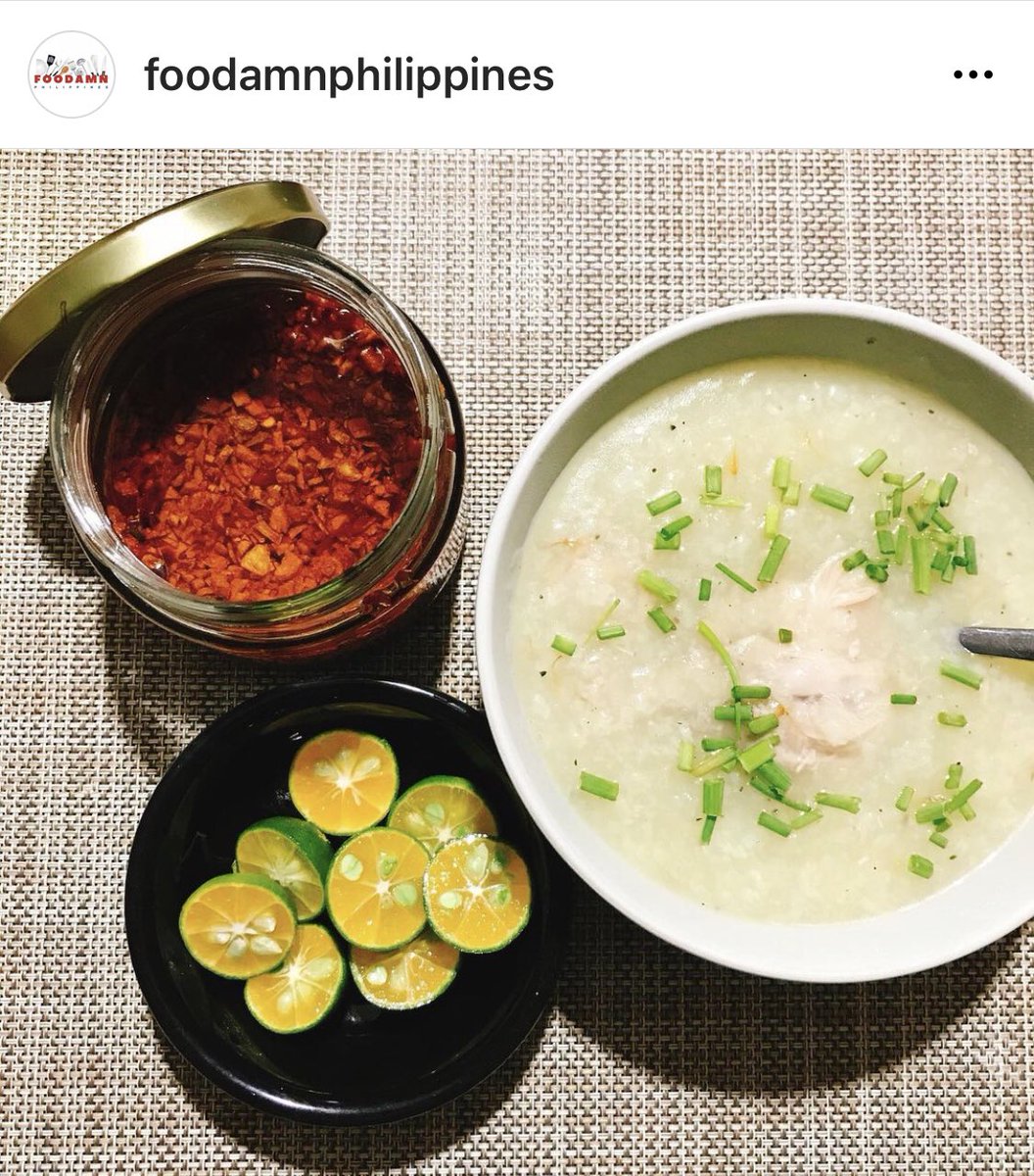 GreenDei's tweet photo. Lugaw is essential.
In fact, itโs the all-weather food staple of every Juan.
https://t.co/WpRaZIyF49 ๐งโ๐ณ
#lugawessential
#foodamnphilippineshomecooked #lugaw #lugawph #villenaskitchen https://t.co/utMnEX8kvH
