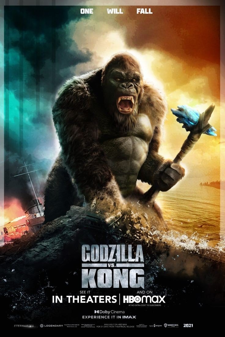 TyronePrime69's tweet photo. The world needs a Kong. The world under if it all was like Atlantis could use a Godzilla. #HBOMax #GodzillaVsKong https://t.co/t7auCBhcnZ