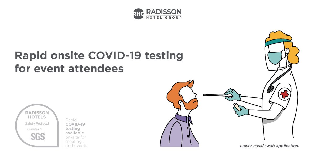 #RapidTesting is now available at selected hotels across our EMEA portfolio as an extension of the #RadissonHotels Safety Protocol. Read more as we commit to a safe return to travel: bit.ly/2QSUmUC #SafeTravel