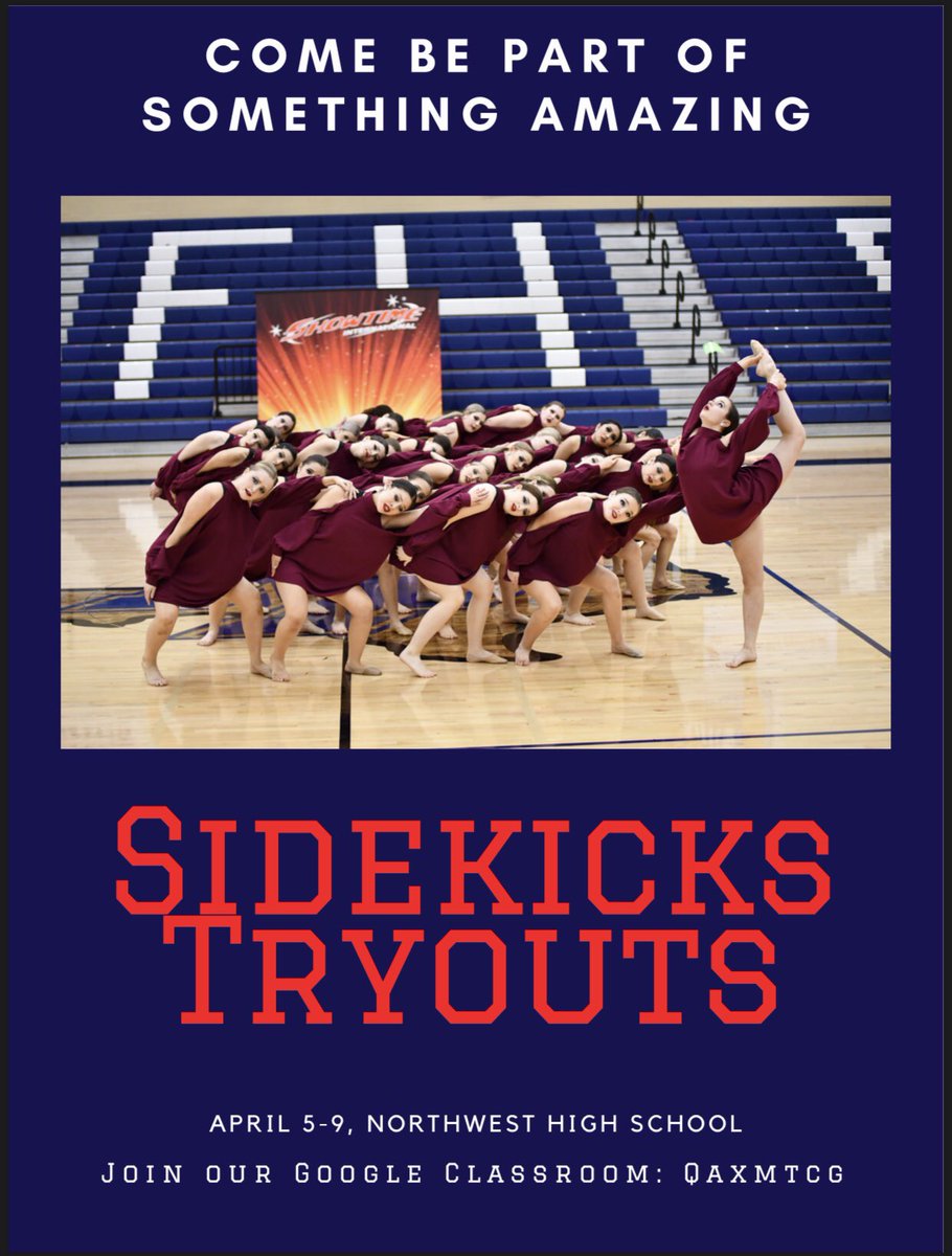 Tryouts start next week!!!