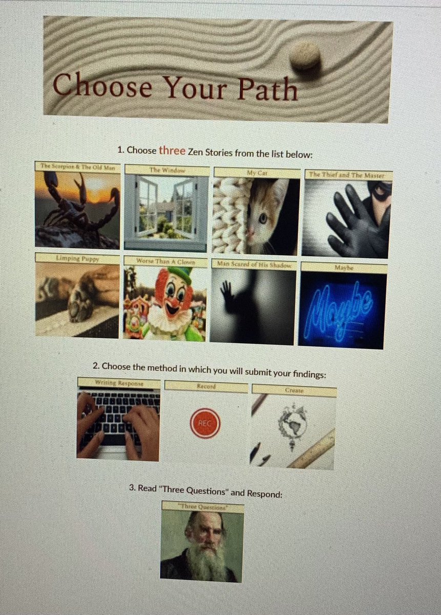 brownWYenglish's tweet photo. Super proud of this choice board for CP12 global philosophy in conjunction with Tuesdays with Morrie! @wyasdblue #wyproud #tuesdayswithmorrie @MitchAlbom https://t.co/gwFNQ528jh