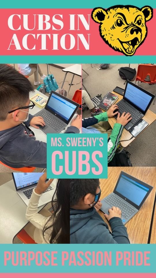 alief_middle's tweet photo. Ms. Sweeny's Mighty Cubs in Action. @PrincipalLopez9 @GusCesar1 @RaymondLowery11 @DrPGreenleaf #purposepassionpride #learningrules https://t.co/eevfRXpbqj