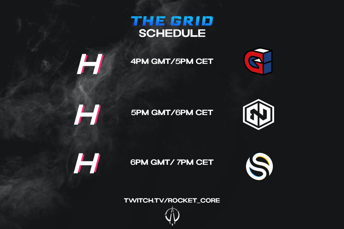 rocketcoregg's tweet image. After mixed results in the last weeks, Howard is ready to regain their momentum and continue their grid run today at 4PM BST / 5PM CEST

Catch them live today at twitch.tv/rocket_core to not miss a single game!