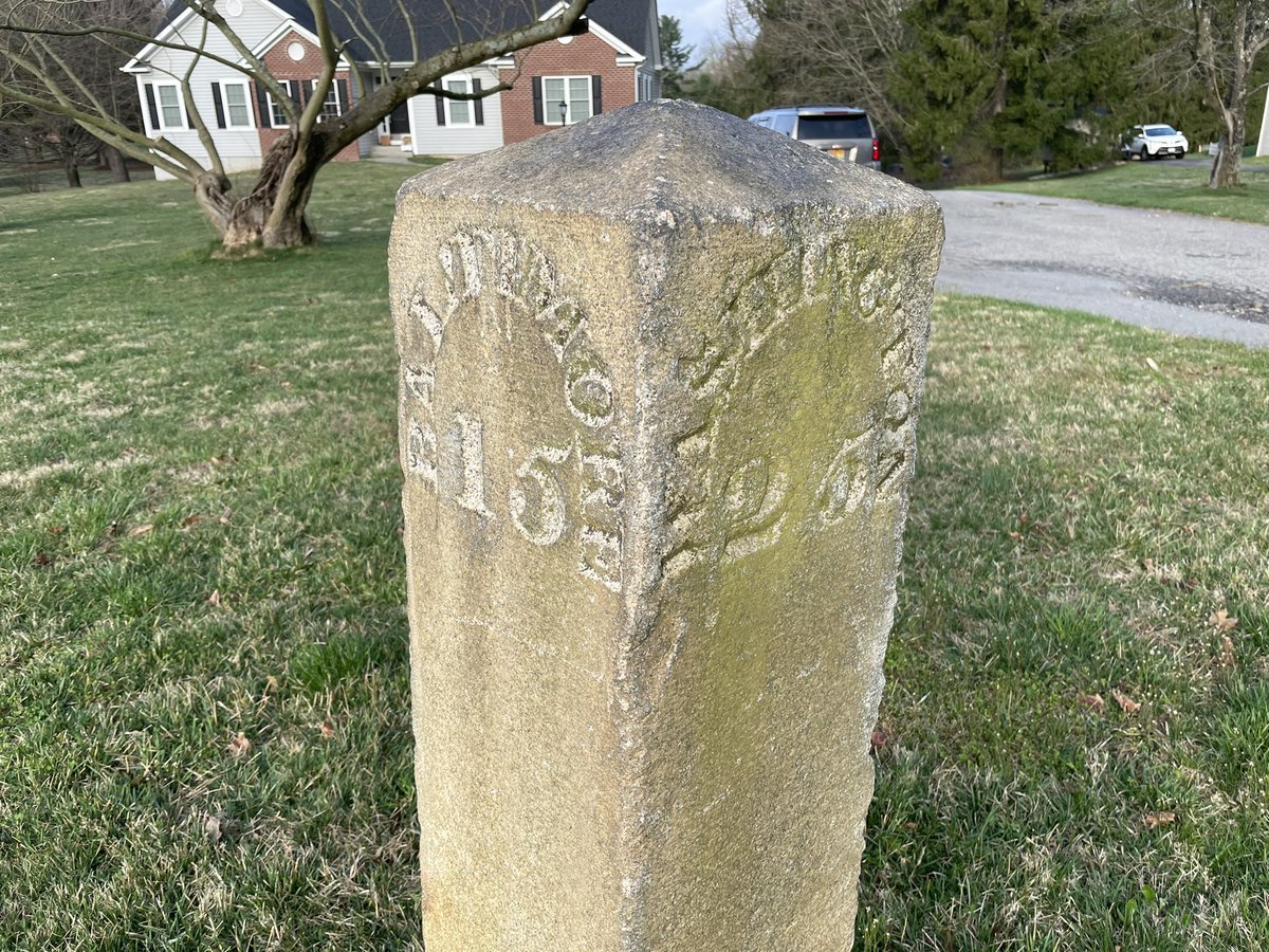 Came upon this incredible mileage marker. I have never seen anything like it but have to look for more. And the fascinating thing is, Baltimore by Google maps says 15 miles from there but 33 to Washington.