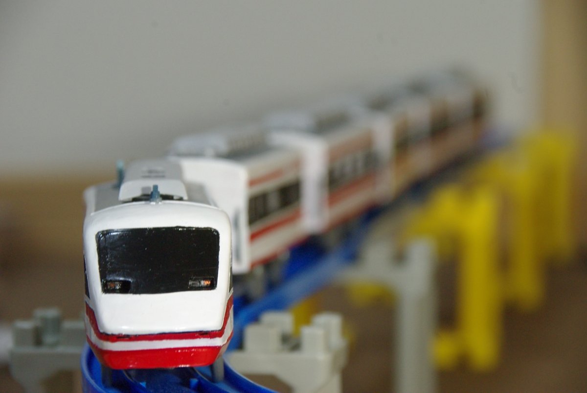 自作プラレール