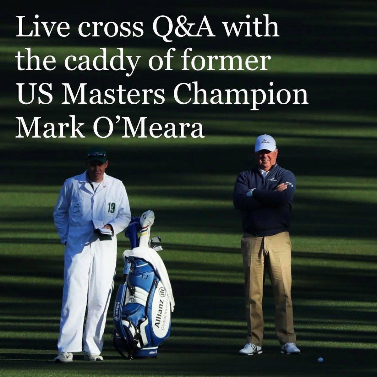 RathoFarm's tweet photo. Join us at our US Masters Weekend for an exclusive live cross during the final round with Mitch Winzer, caddy of 1998 US Masters Champion Mark O’Meara.
https://t.co/v3ugdaj0bM https://t.co/h7VoOAdiEt