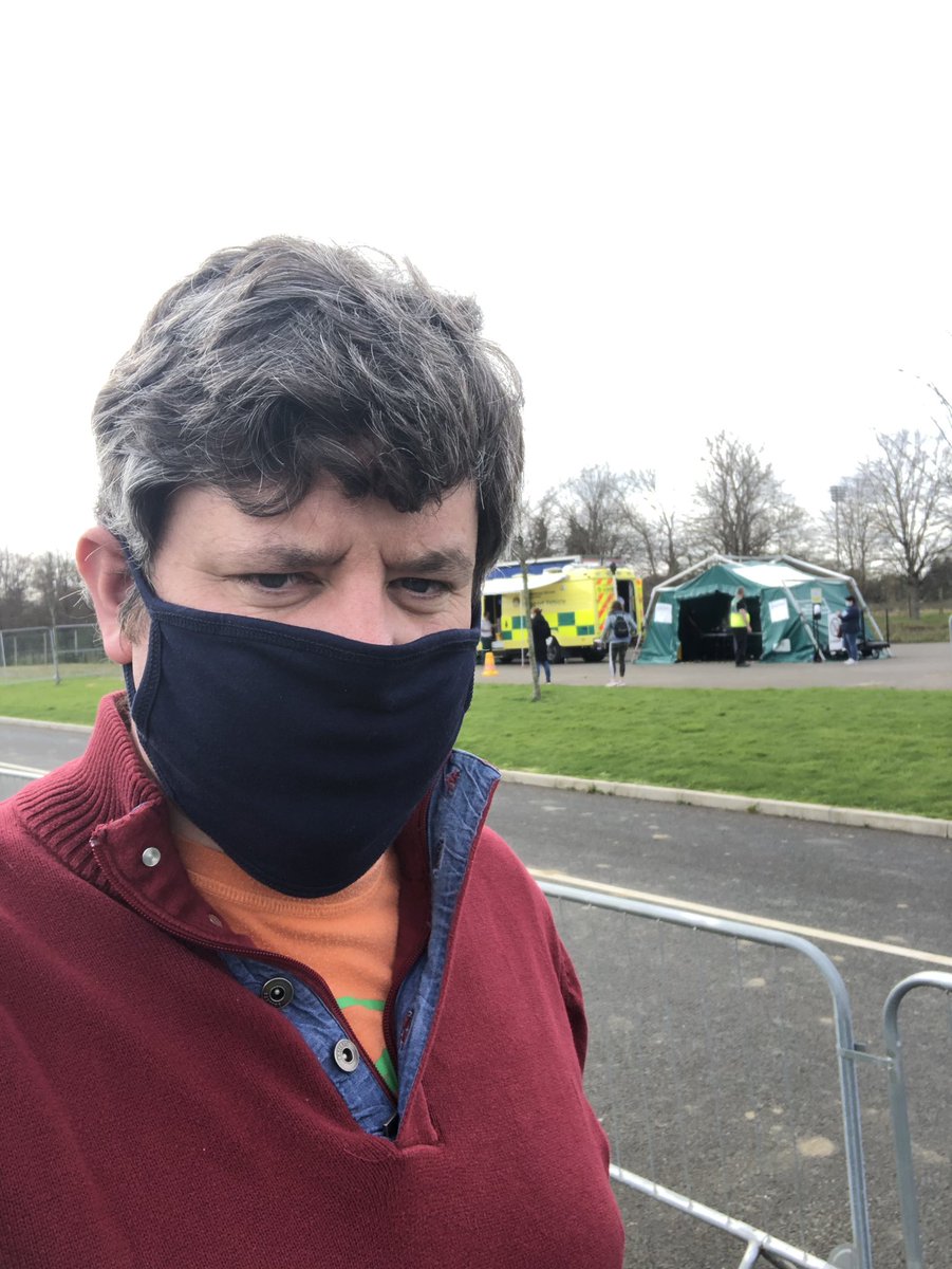 Attended the pop up Covid testing in Abbotstown today. Finishes at 7 this evening, before moving to Finglas and then Balbriggan #dubw
