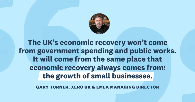 Xero's tweet image. SMEs are vital for the UK economy and local communities. But in order to bounce back, they need the right economic and political environment in which to thrive and grow. 

Our latest report shares insights &amp;amp; recommendations for #SmallBusiness recovery 👇

bit.ly/roadtosmallbus…