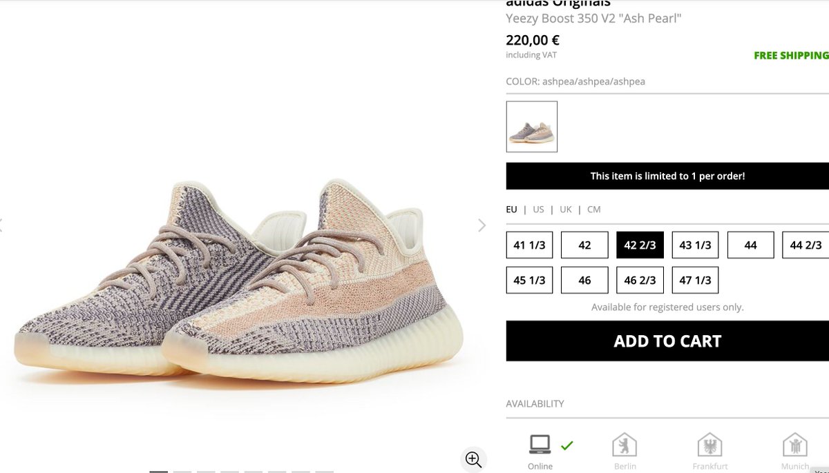 yeezy restock twitter