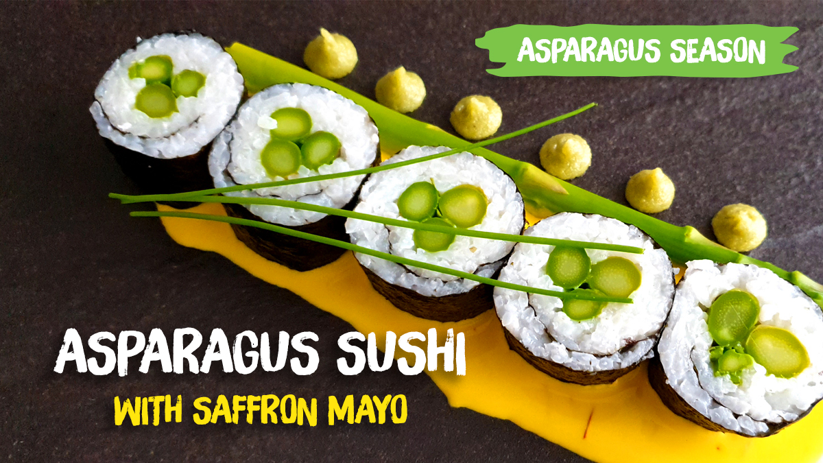 Enzo is on a roll with this new recipe. This Asparagus Sushi with Saffron Mayo promises to be a delightful and tasty spring dish. 😋 bit.ly/3sEPqR9

#lovemetender #explorelovemetender #fresh #recipe #recipes #veg #sushi #asparagus #mayo #seasonalproduce
