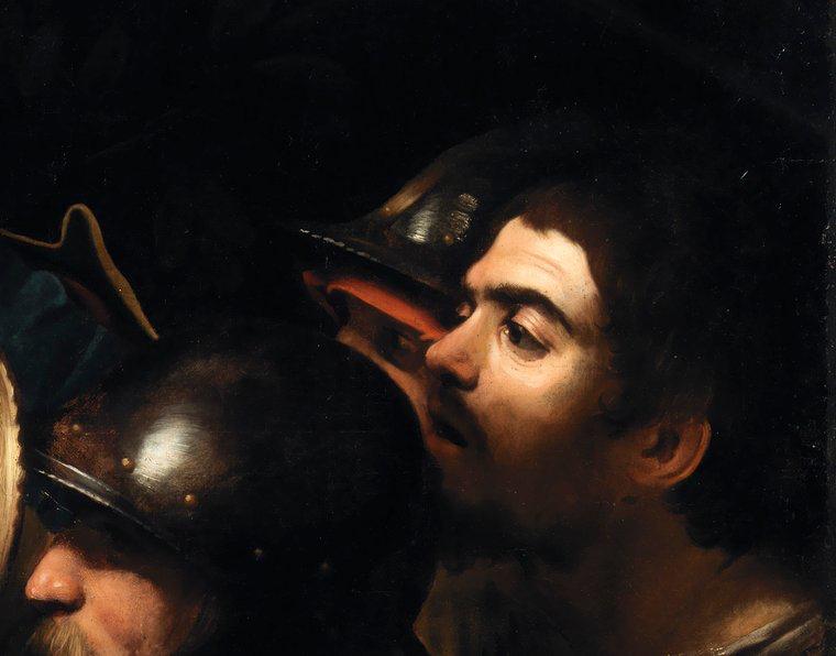 Speaking of Caravaggio, we'll be looking more closely at his painting The Taking of Christ tomorrow, but it has a very well-known  #EasterEgg we wanted to share with you now. See how Caravaggio has included himself as an observer, a device he often used in his paintings!