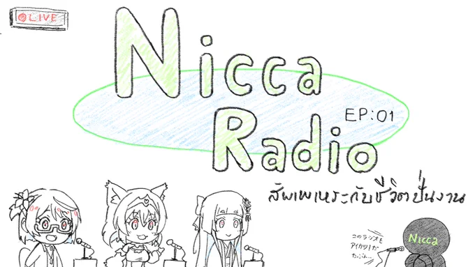 NiccaRadio EP01 : สัพเพเหระกับชีวิตปั่นงาน
วันอาทิตย์ที่ 4 เม.ย. เวลา 16:00น.
สัปดาห์นี้พบกับ นิกกะ ลิลลี่ เชอรี่ และดาเลีย
https://t.co/YQG8DWRSs4
สามารถส่งจดหมายมาสอบถามพูดคุยกับพวกเราได้ที่ฟอร์มด้านล่างเลยครับ
https://t.co/YUjoiS9etP 