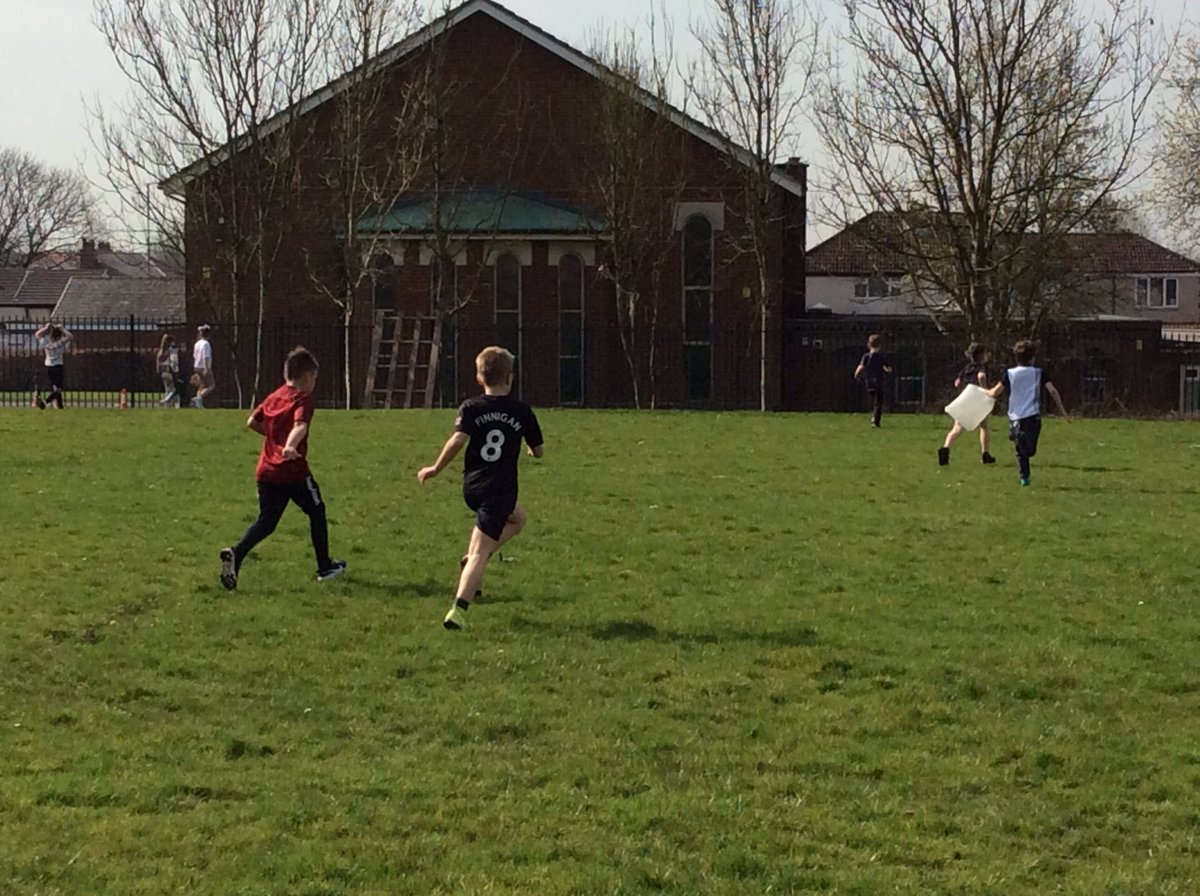 StBrendansRCPri's tweet photo. Year 4 have loved taking part in an Easter Egg Hunt this morning to raise money for St. Joseph’s Penny. @CaritasSalford #LockdownLent https://t.co/8oijjboPEi