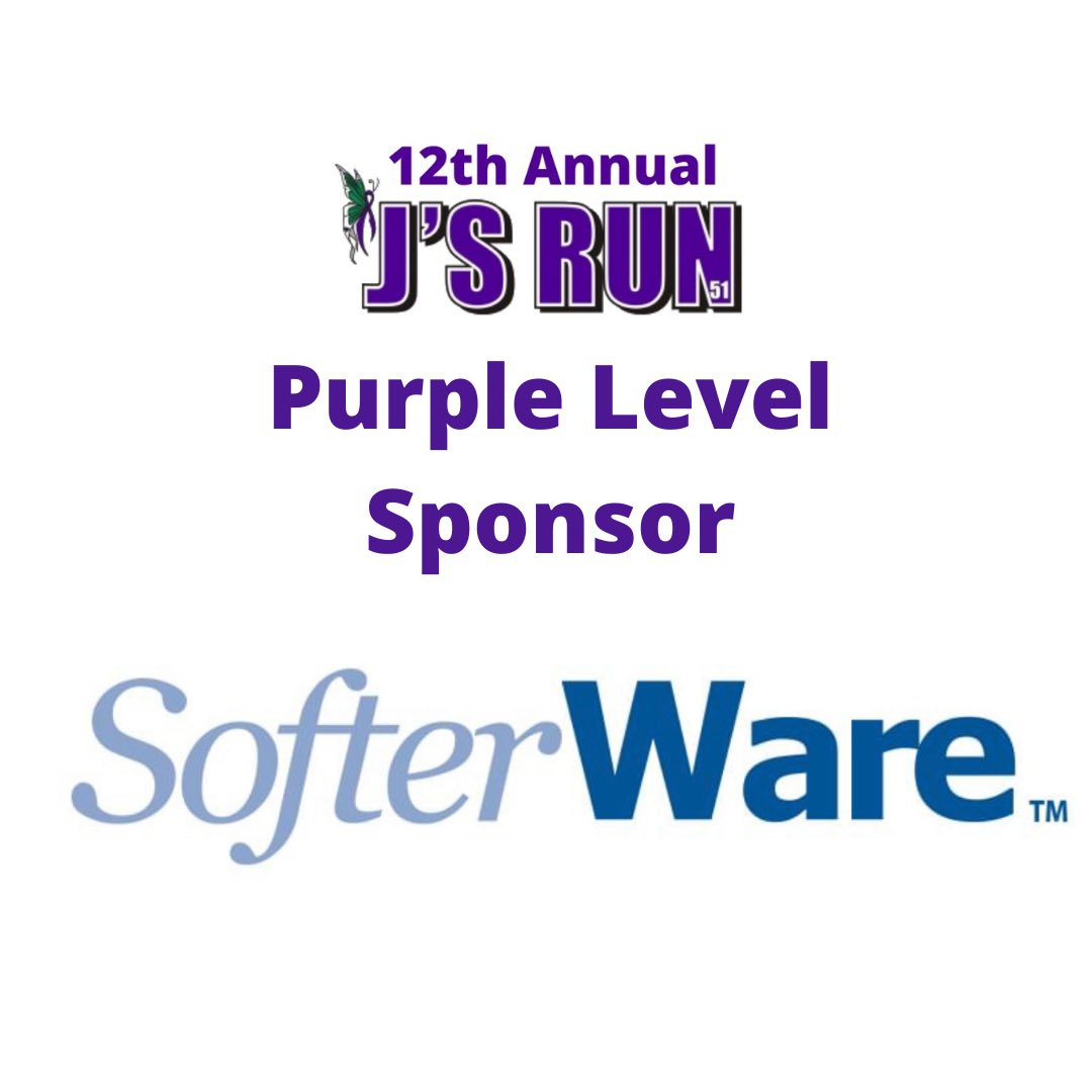 hopeforpc's tweet image. We would like to welcome our newest sponsor @SofterWare to the J’s Run family! We are grateful for your support in the fight against pancreatic cancer 
💜 #hopeforpc #runforjsrun #pancreaticcancer