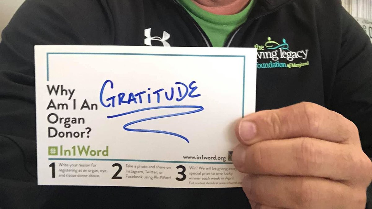 TheLLF's tweet photo. "Heading into #DonateLifeMonth. 25 years here supporting the life-saving mission of organ & tissue donation. Can't think of a better reason to go to work each day, in service to our donor families and those awaiting a life-saving transplant." #TheLLF CEO @CharlieAlex1223 #In1Word https://t.co/fwM72oPPOF