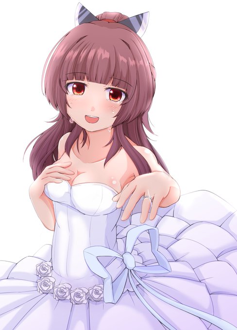 こちら、モヤイさん(@moyai_statue )主催の合同誌、「十年幸福論」に寄稿させて頂いた1枚。掲載のお許しが出たので公開させて頂きます!(^q^) https://t.co/1xtDJAhpLq 