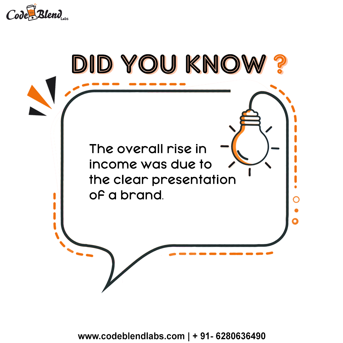 Codeblendlabs's tweet photo. #didyouknow Brand recognition is the most critical target for 89 percent of advertisers, led by revenue and lead generation.

.
#branding #webdesign #codeblendlabs #chandigarh #codeblendteam #itcompany #didyouknow #facts #fact #knowledge #didyouknowfacts #dailyfacts #factsdaily https://t.co/AQwP9H9L0O