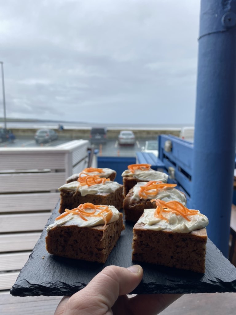 Randaddys_ie's tweet photo. The weather is not too bad I was here today and Lahinch low tide is at 1:40 if you have a chance to get your walk in. 
#carrotcake #lahinch #waves #doingitright #tasteofadventure #wildatlanticway #randaddys #carrot https://t.co/oJviBDvuKs