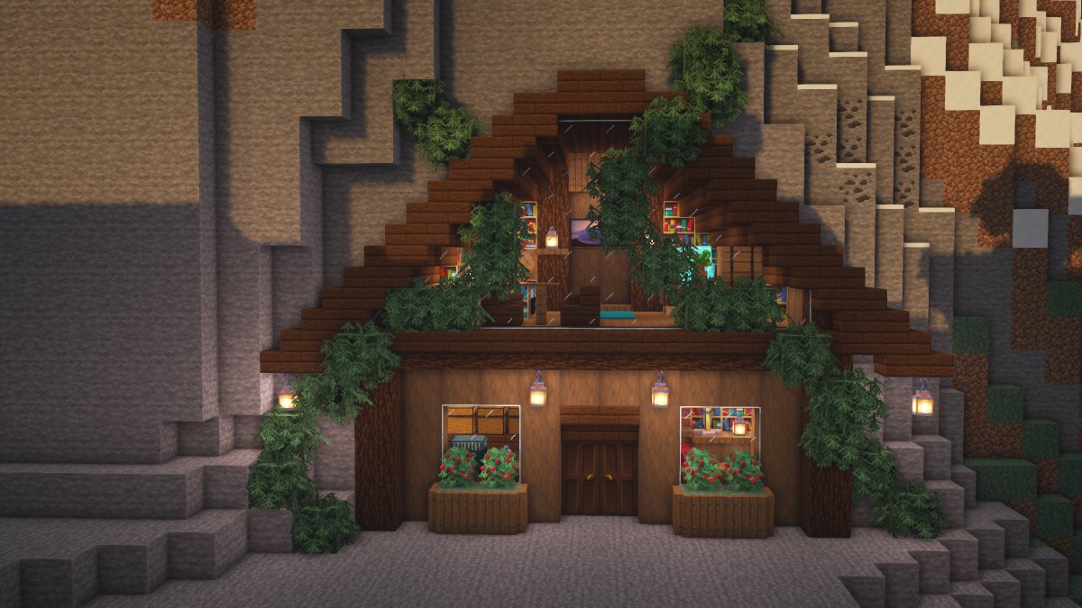 msmereeyt's tweet photo. Hey there! My most recent poll on YT asked you guys what I should build next. So far, Mountain House is winning and I created this yesterday. I would love some feedback!<3 https://t.co/4RP3b1pk3o
