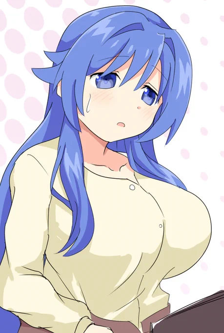 ふし研のことね先輩描きました 