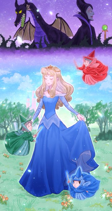 オーロラ姫のtwitterイラスト検索結果 オーロラ姫のtwitterイラスト検索結果