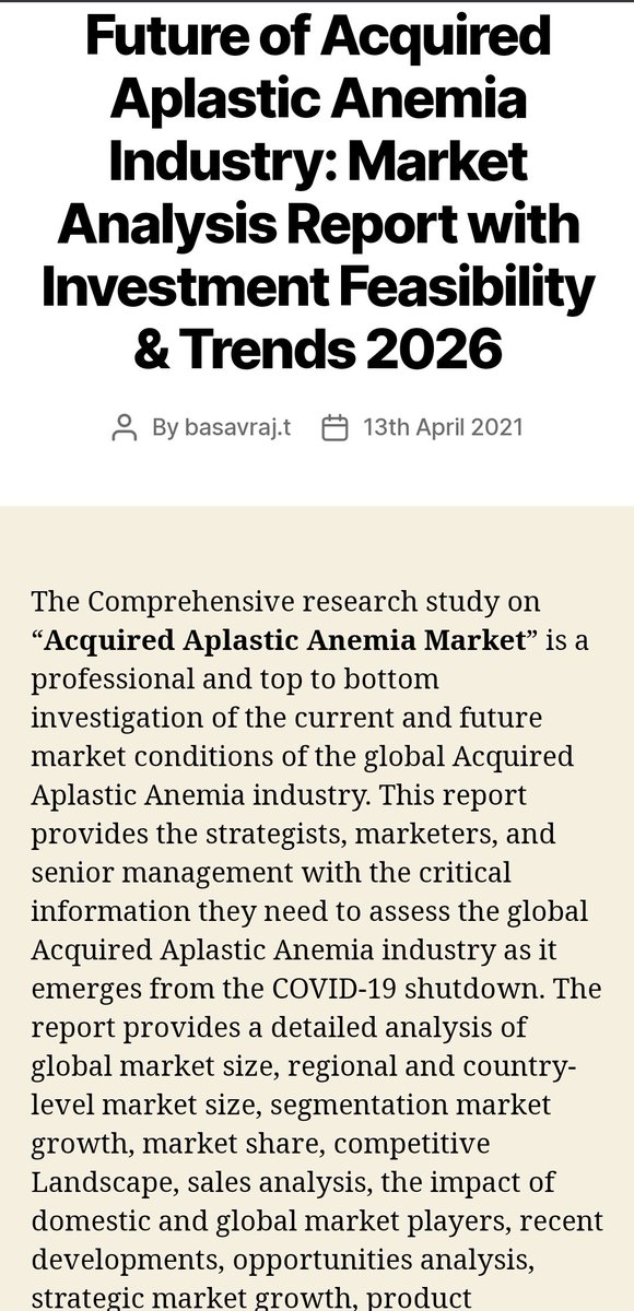 InvestorGroup15's tweet image. Top players in this report &amp;amp; their share price:
Bayer $15+
Pfizer $32+
Novo $70+
Takeda $17+
Sobi $143+
CSL Limited $103+
Amgen $243+
Glaxo $36+
Bluebird bio $29+
Sanofi $50+
Bingen $265+
Novartis $86+
Ligand $151+
Mylan $13+
Otsuka $20+
Biolinrx $2.78
Kyowa $3300
$RGBP .05 cents