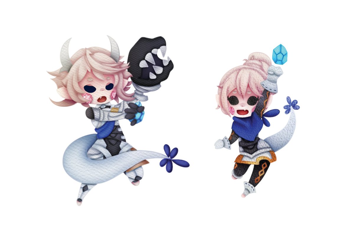 AdokeAlice's tweet photo. My stickers for @FEBeastUnitZine ! I love them so much, good dragons! ♥️🐉 https://t.co/SfKcUBZ1PC