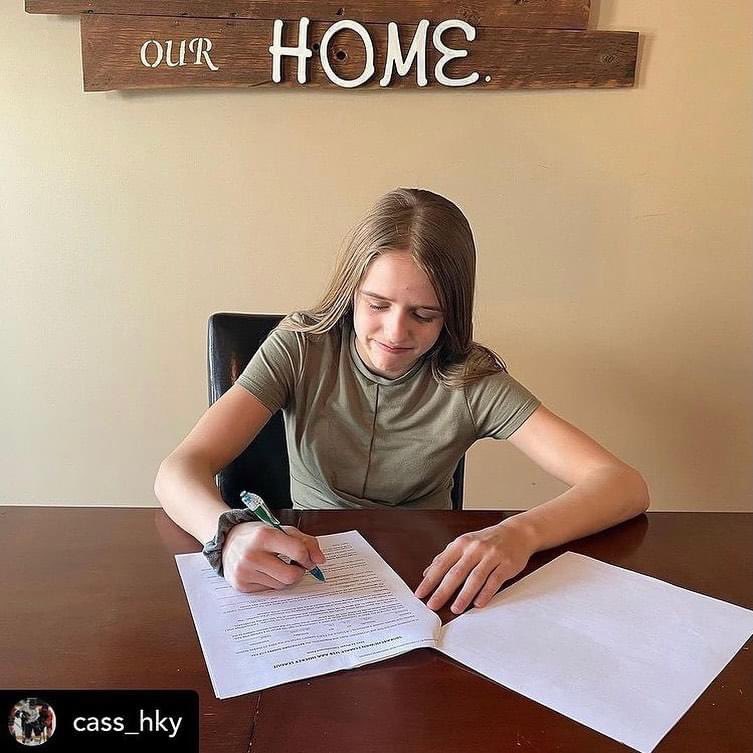 female_aa's tweet photo. Congratulations to Cassidy Peters and Alexie Palchinski, two more of our AST. Captains on signing with the @AAABFordSharks .  Lots to look forward to!! https://t.co/0Oa4cXkL6N