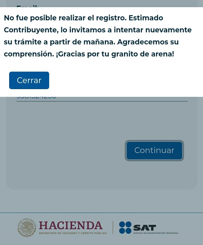 NancyRo20695631's tweet image. #satid en mantenimiento.