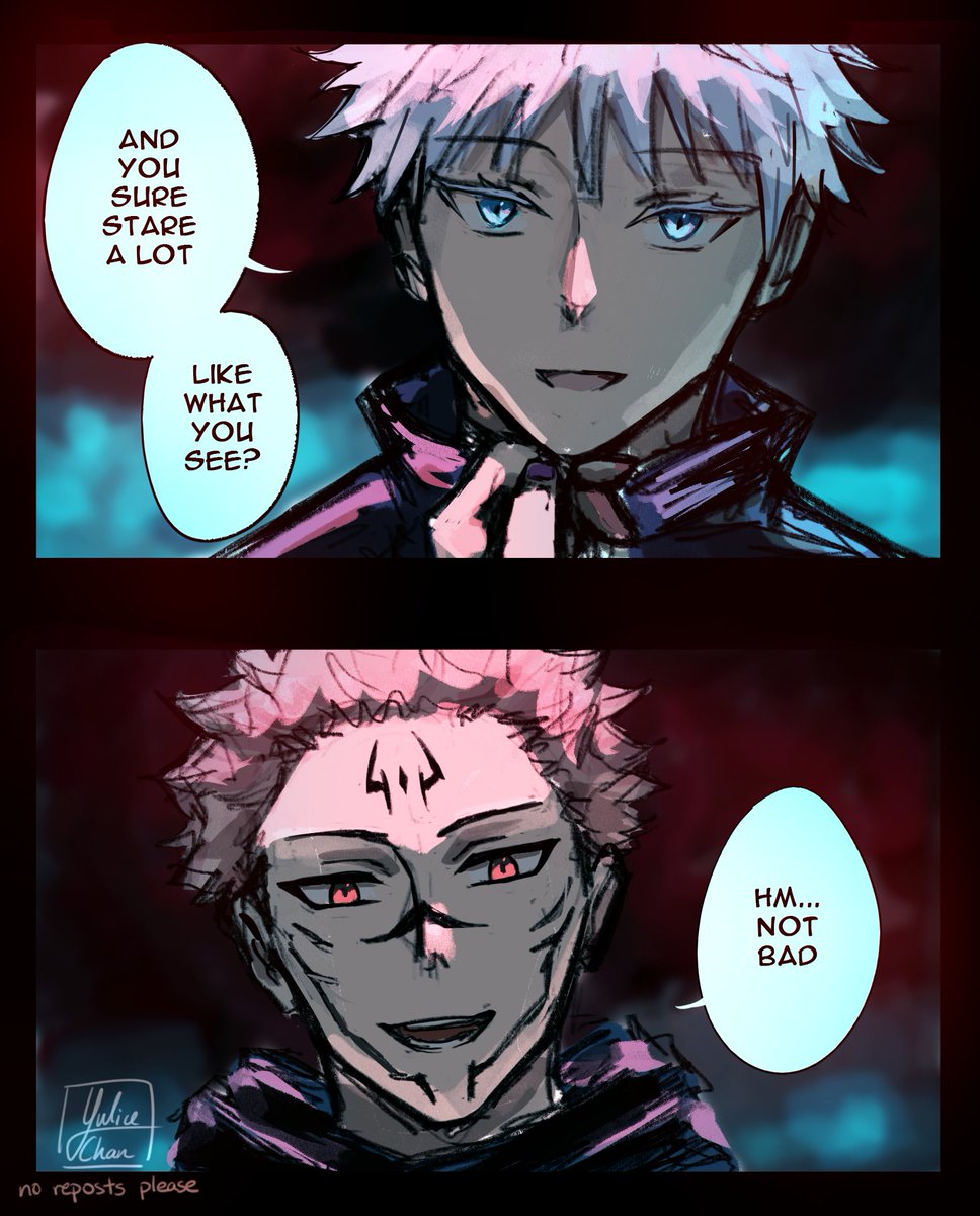 self indulgent crackship time
they should fight I think it'd be very sexy of them
#JujutsuKaisen #呪術廻戦 #sukugo 