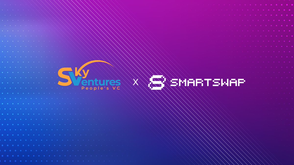SkyVentures is proud to announce investment and partnership with @SmartSwapEx

We understand and believe in future of DEXs and @SmartSwapEx is the future.

#SmartSwap - 1 click , 0 slippage , cross chain swaps.  

Mainnet launch - April 19 @ 12:00 AM UTC

#SkyVentures #SmartSwap