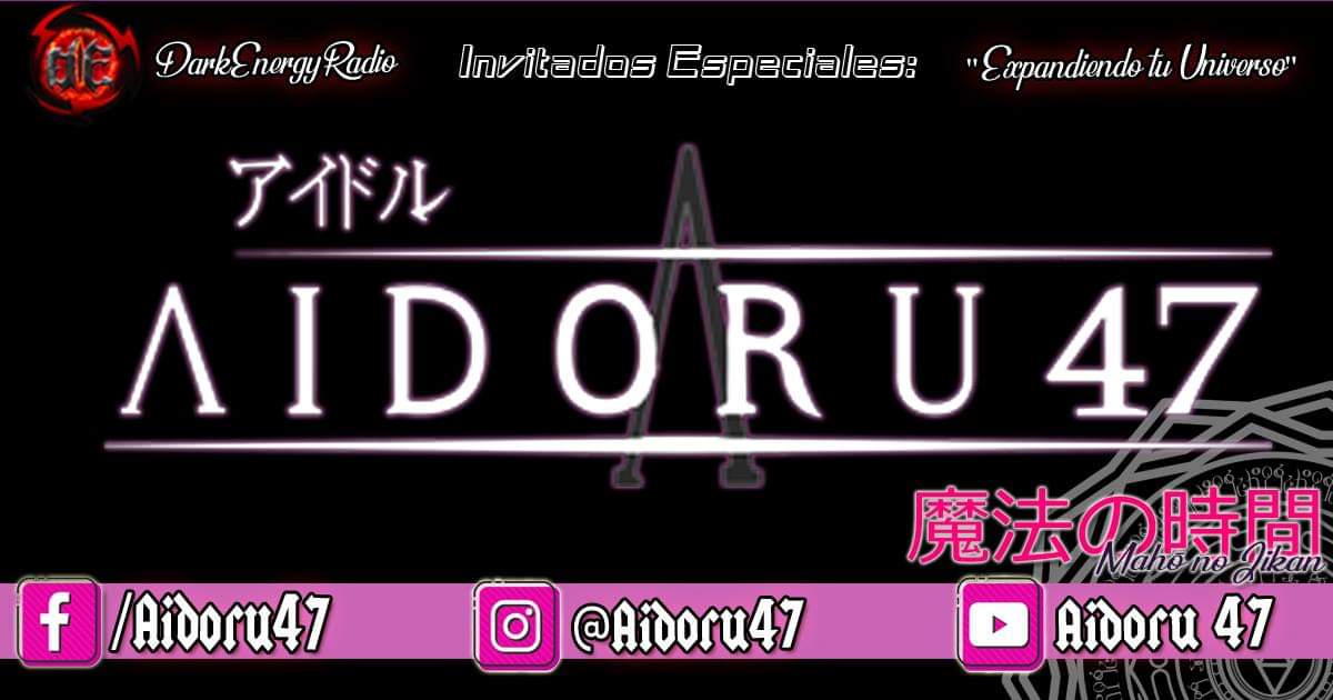 AudreyFujiko's tweet image. La magia de @Aidoru47 en 魔法の時間Mahō no Jikan.

Un portal dimensional para disfrutar de su musica, sus experiencias e inspiraciones.

Ven y diviertete con esté hechizo colectivo
darkenergyradio.com
radiodoki.com
zeno.fm/isekai-anime-r…