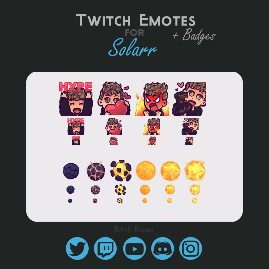 Twitch Emotes & Badges on Behance