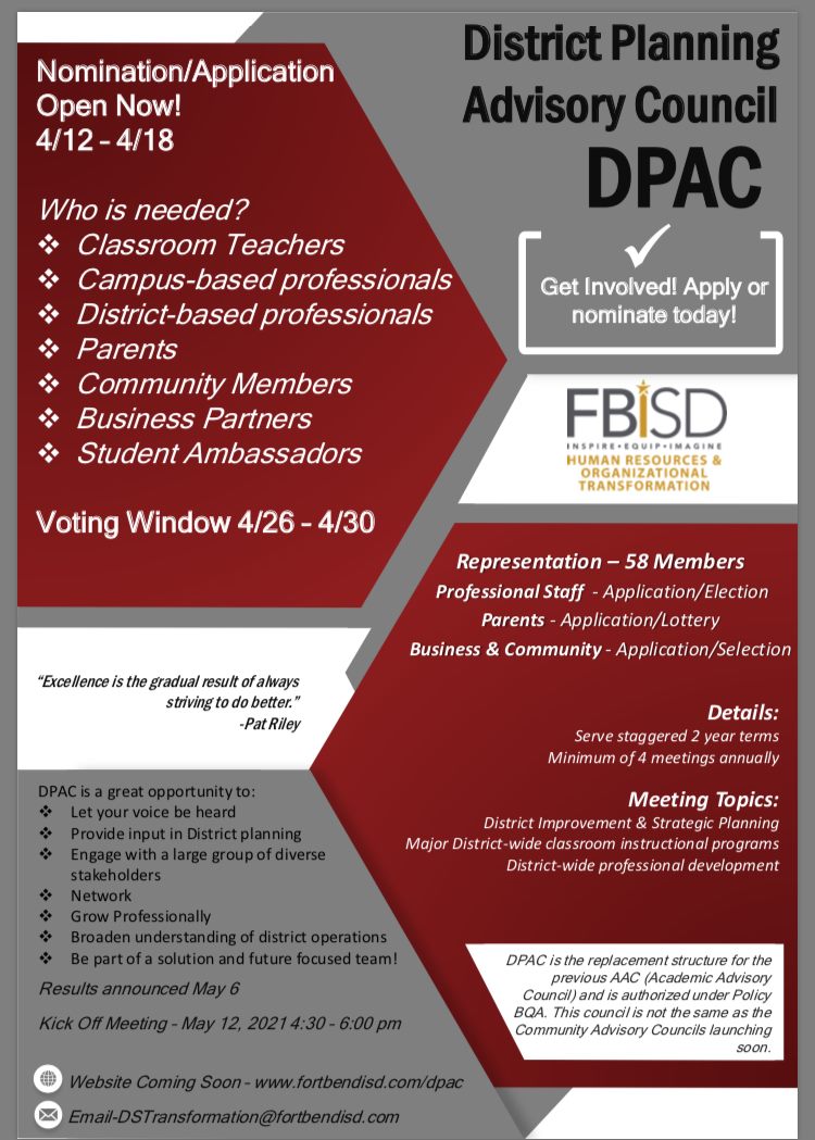 For interested parents, applications for the District Planning Advisory Council are due by April 18th:
forms.office.com/pages/response…