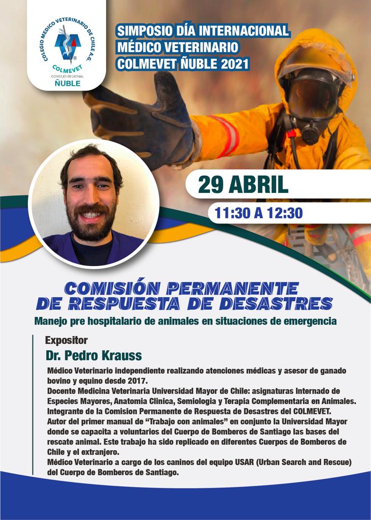 Patol_Med_Prev's tweet photo. Las inscripciones para el Simposio Día Mundial del Médico Veterinario se encuentran abiertas. Esta actividad es organizada por Colmevet Ñuble  y se desarrollará el día 29 de abril. 
https://t.co/6RgWpPapO2 https://t.co/fOgZac4KoW