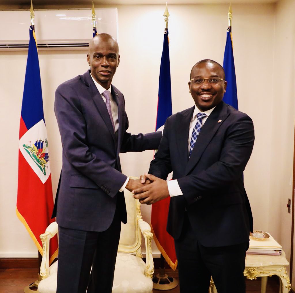 Président Jovenel Moïse tweet media