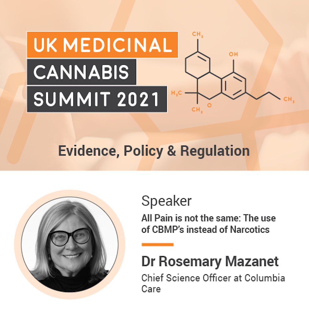 mca__uk's tweet image. 1-125pm | Dr Rosemary Mazanet, Chief Scientific Officer, Columbia Care

Lecture: All Pain is not the Same: The use of CBMP&apos;s instead of Narcotics

@ColumbiaCare

#cmcsummit