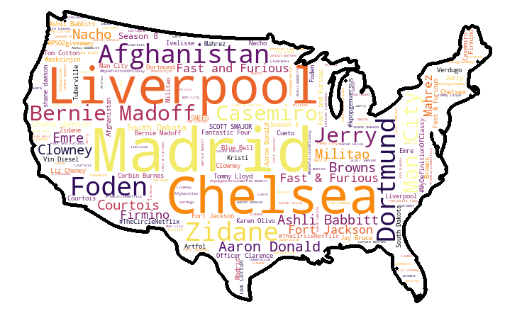 Here's what's trending across the US on Twitter at 18:02 on 2021-04-14
 #Trending #analytics #TheMoreYouKnow