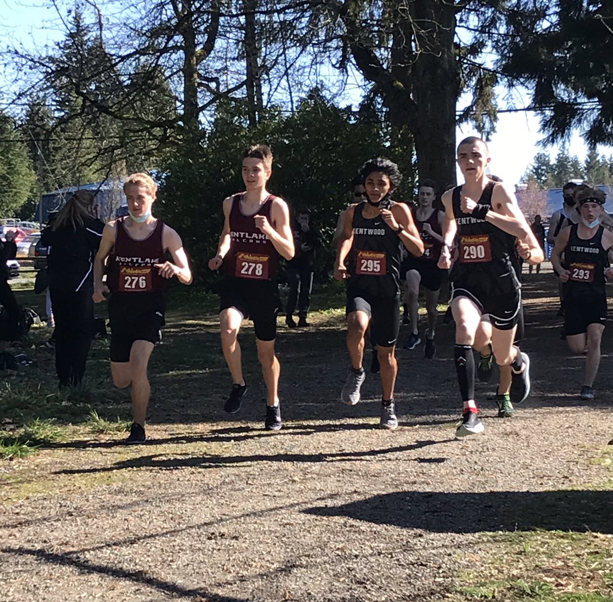 Senior day at Clark Lake Park. KL @ KW