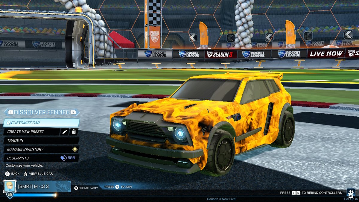 Mizaru_RL's tweet photo. holyy, this looks so sick :0 #RocketLeague #car #decal #dissolver #NintendoSwitch https://t.co/mkpbPhewGA