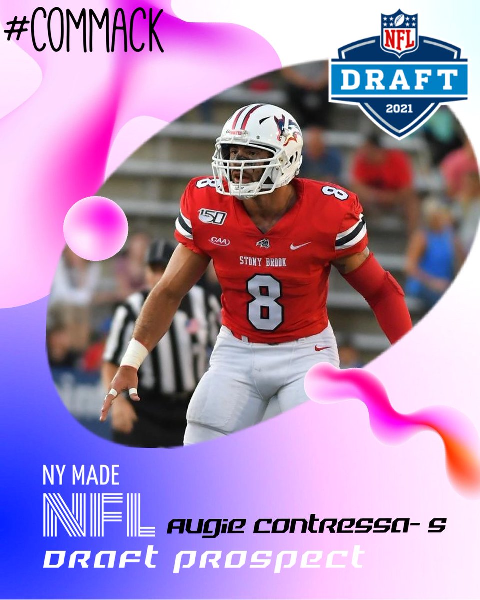 NYMadeFootball's tweet photo. NY Made: 2021 NFL Draft prospect Augie Contressa #CommackNY❗ https://t.co/pb31Y6iIjw