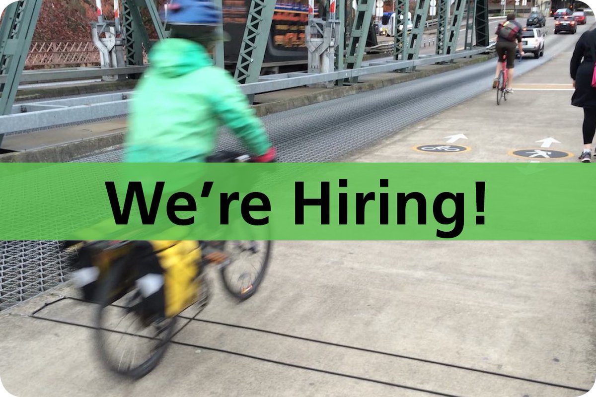 Transportation curious with a knack for organization and event planning? Come work with us at Portland State University as our Events and Office Coordinator at TREC! Part-time, flexible to full-time. jobs.hrc.pdx.edu/postings/34498