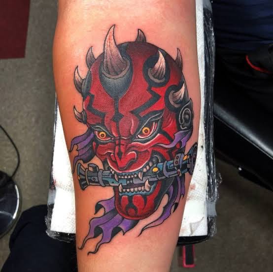 Hair Kid on X: "so turns out traditional japanese-style darth maul tattoos are a thing https://t.co/Fdon68NrlW" / X
