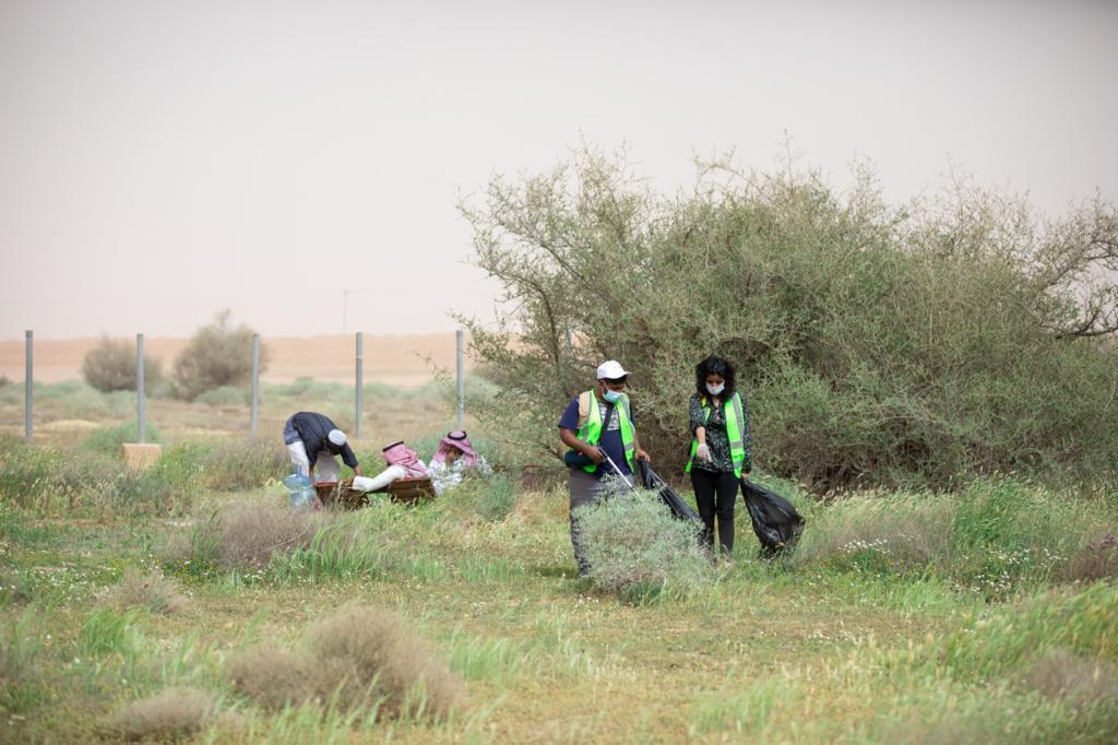 بـ 100 ألف شتلة.. إطلاق المرحلة الأولى لتشجير محمية الملك عبدالعزيز