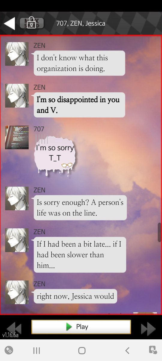 I feel like no one gets nearly as pissed off as Zen does about the bomb in any other route. Also I do not like tea but I would drink it for you Zenny...