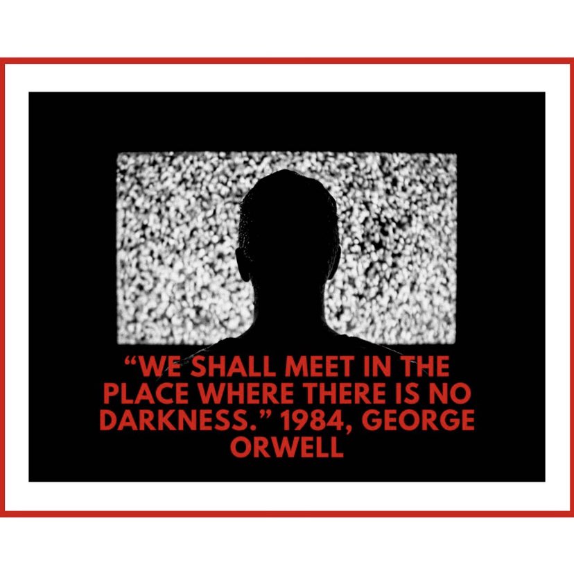 SigmaTauDeltaVU's tweet image. Today’s quotation comes from, Sigma Tau Delta member, Taylor Extin’s favorite book 1984 by George Orwell. 

#wordywednesday #sinceritytruthdesign